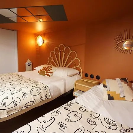 Design & Confort T3 Vue Parc Lit 180 Апартаменты Тулуза
